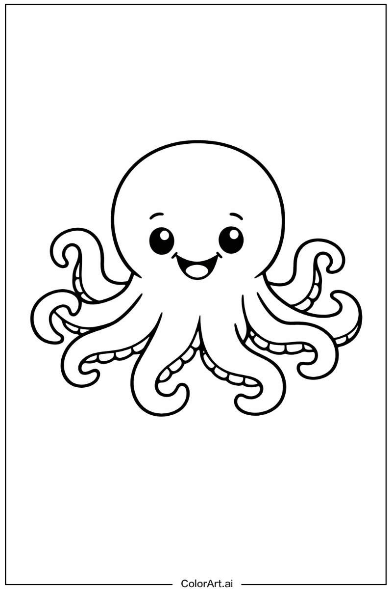 Smiling octopus 4