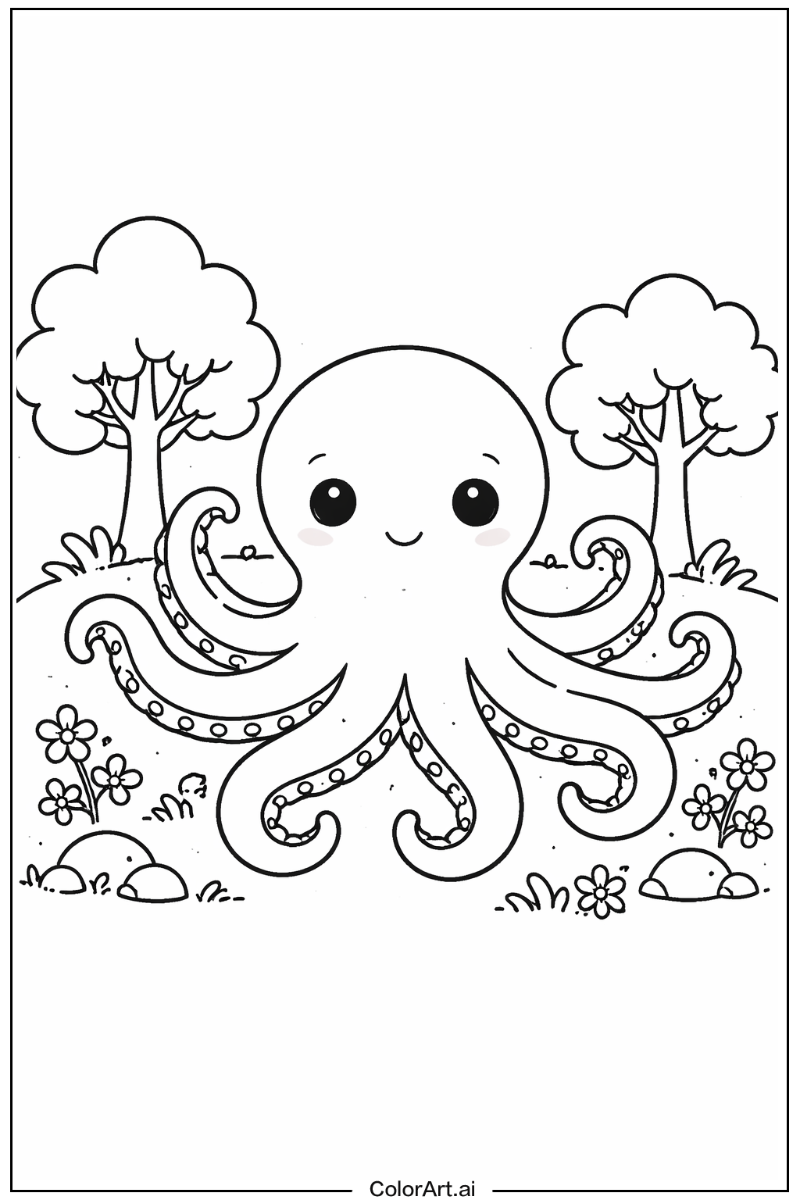 octopus in Nature 5