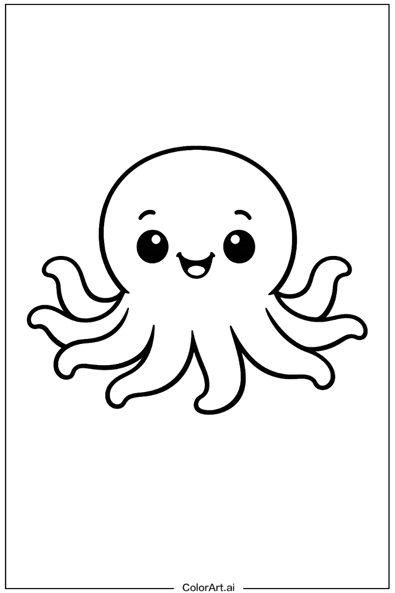 Happy octopus 6
