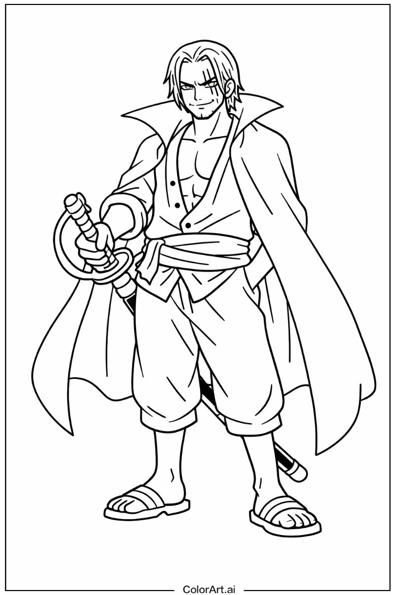 Shanks One Piece Scene