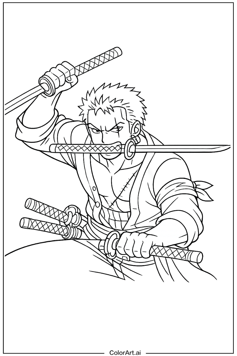 One Piece with Roronoa zoro Theme 2