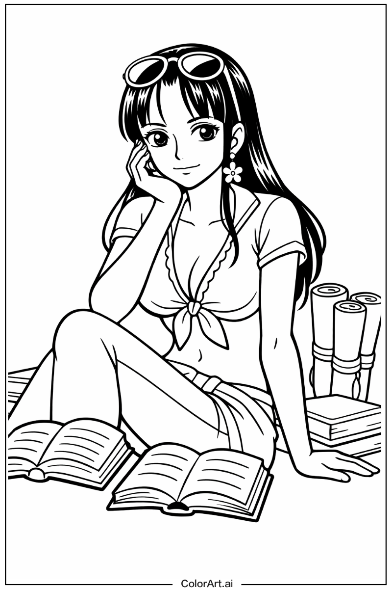 Nico robin One Piece Scene 2