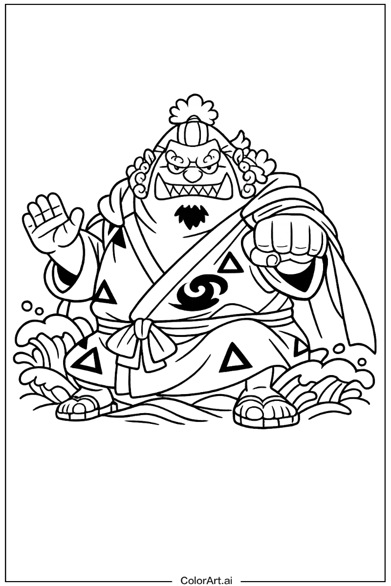 Jinbe One Piece Scene 2