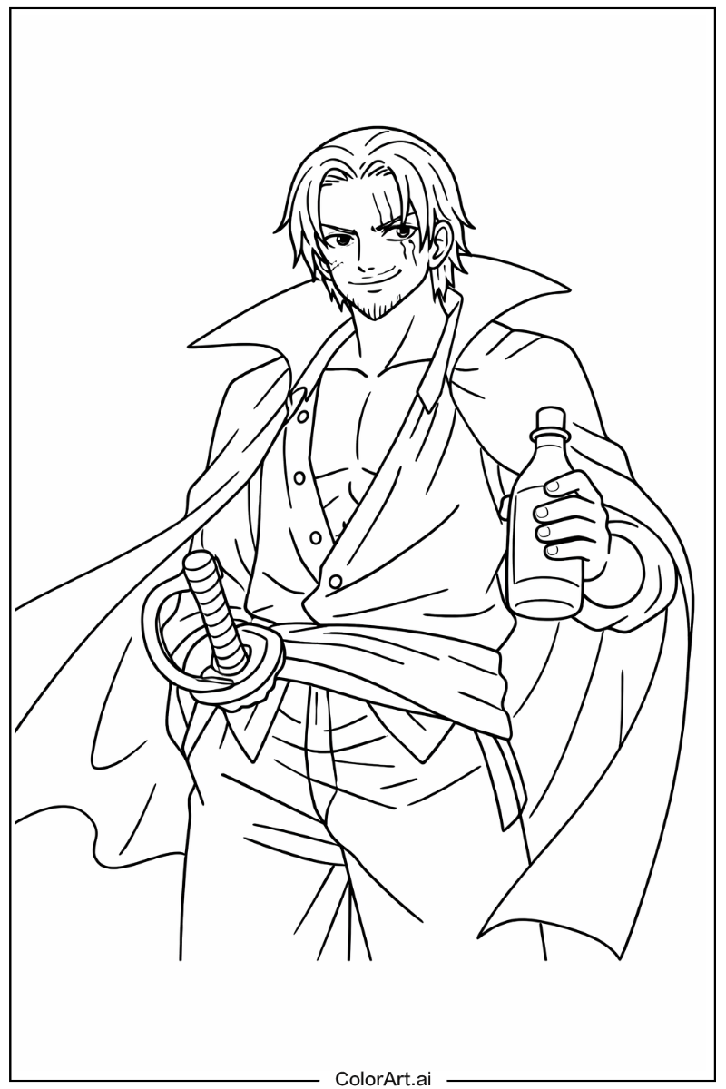 Shanks One Piece Scene 2