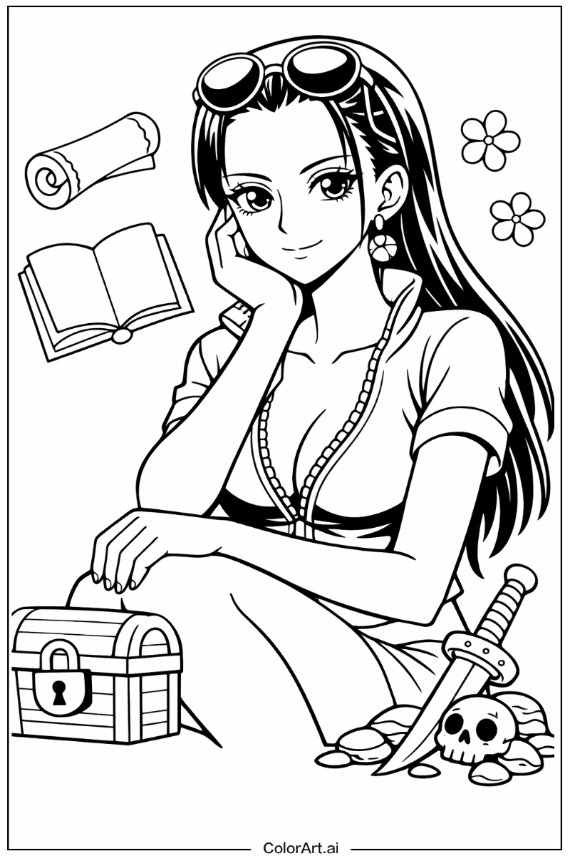 Nico robin One Piece Scene