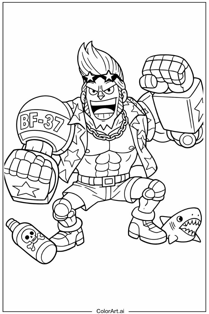 One Piece with Franky Theme