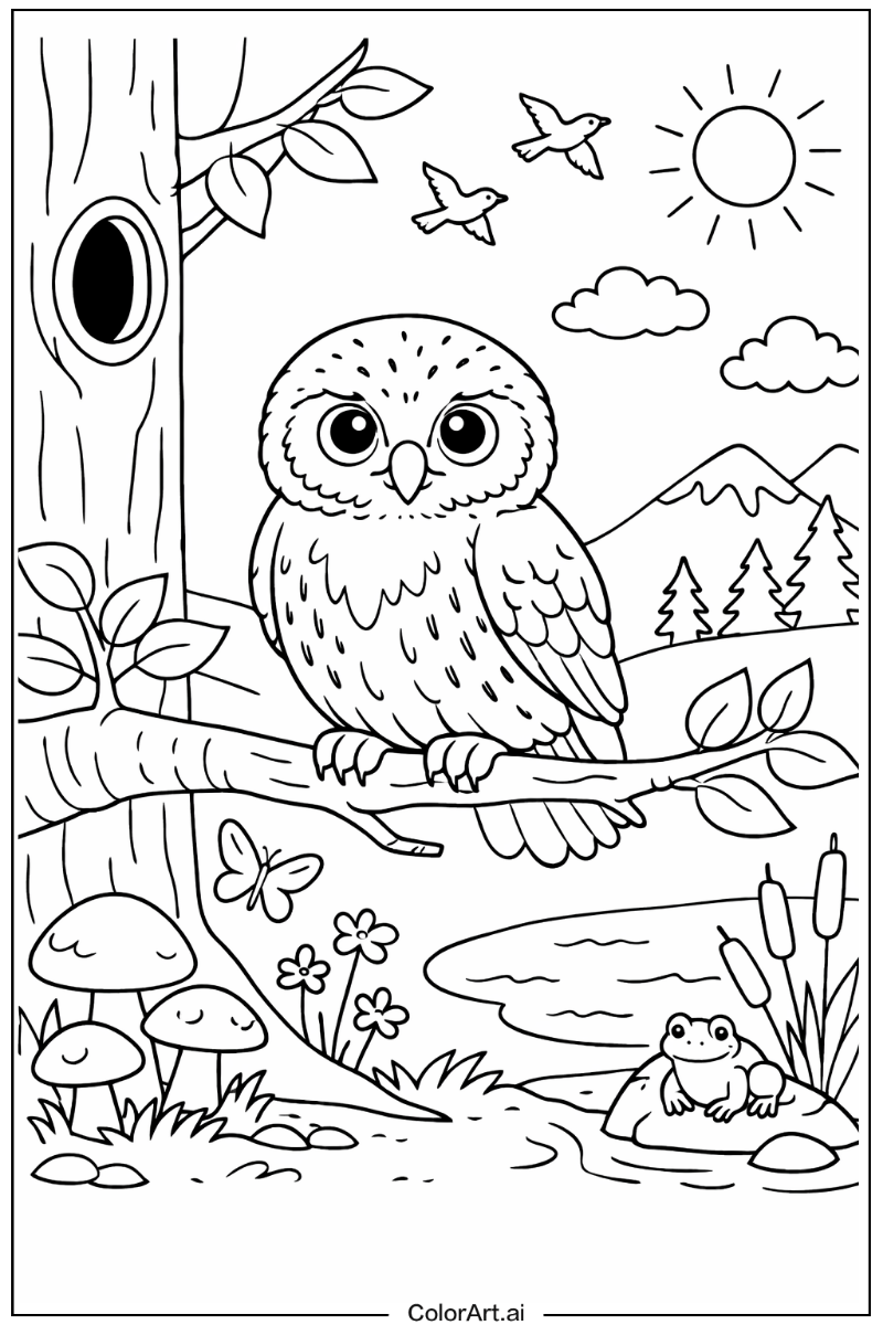 Pygmy owl Owl Design