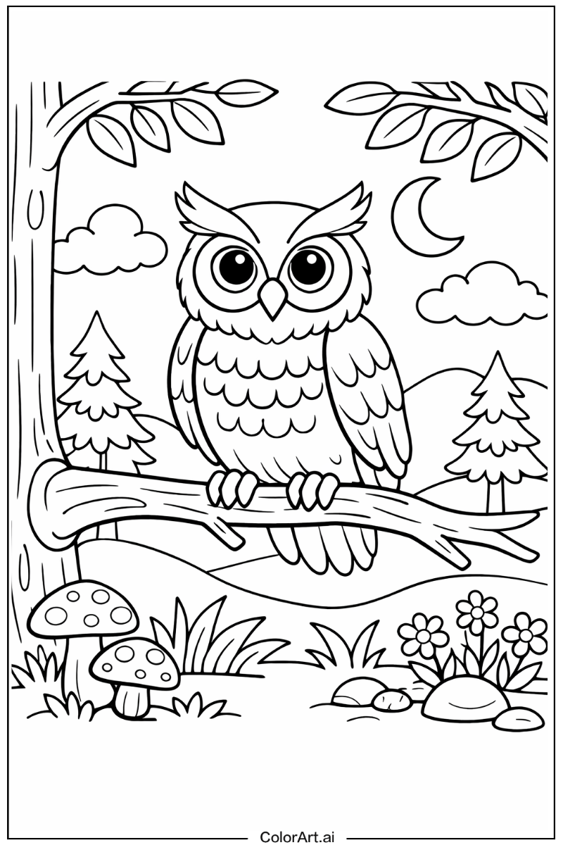 Brown owl Owl Design