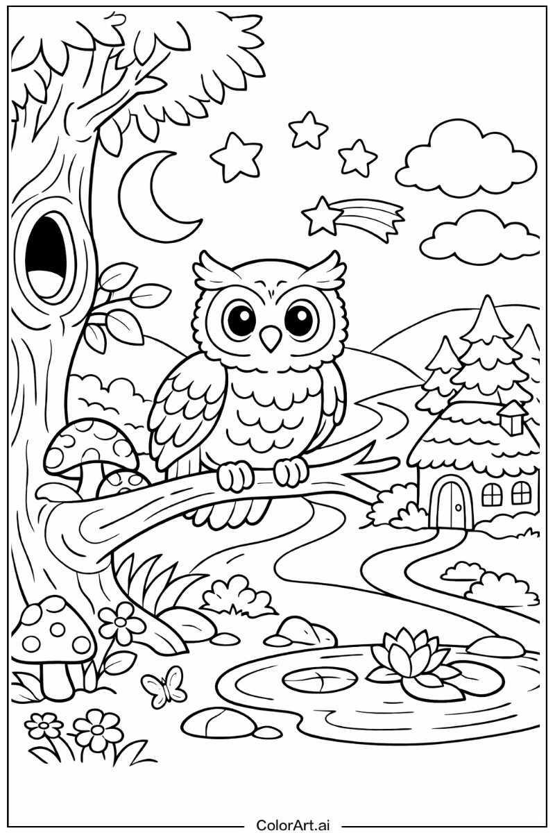 Storybook owl Owl Design