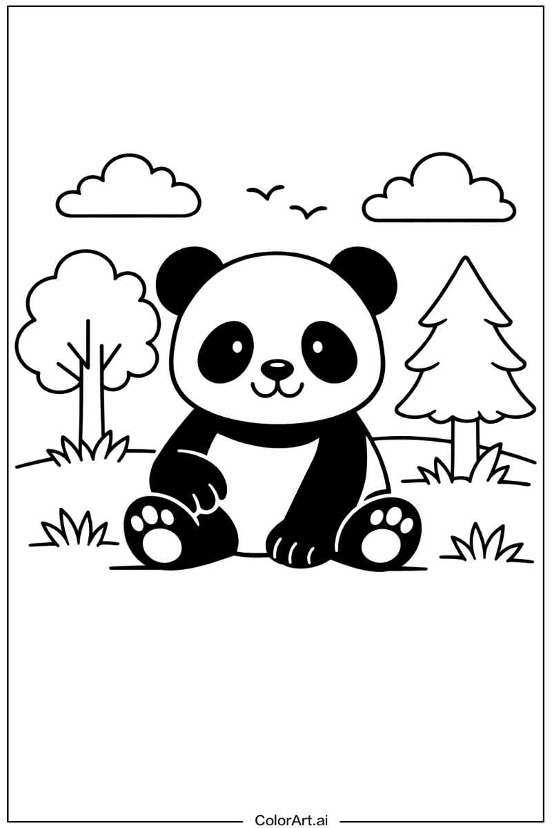 panda in Nature 2