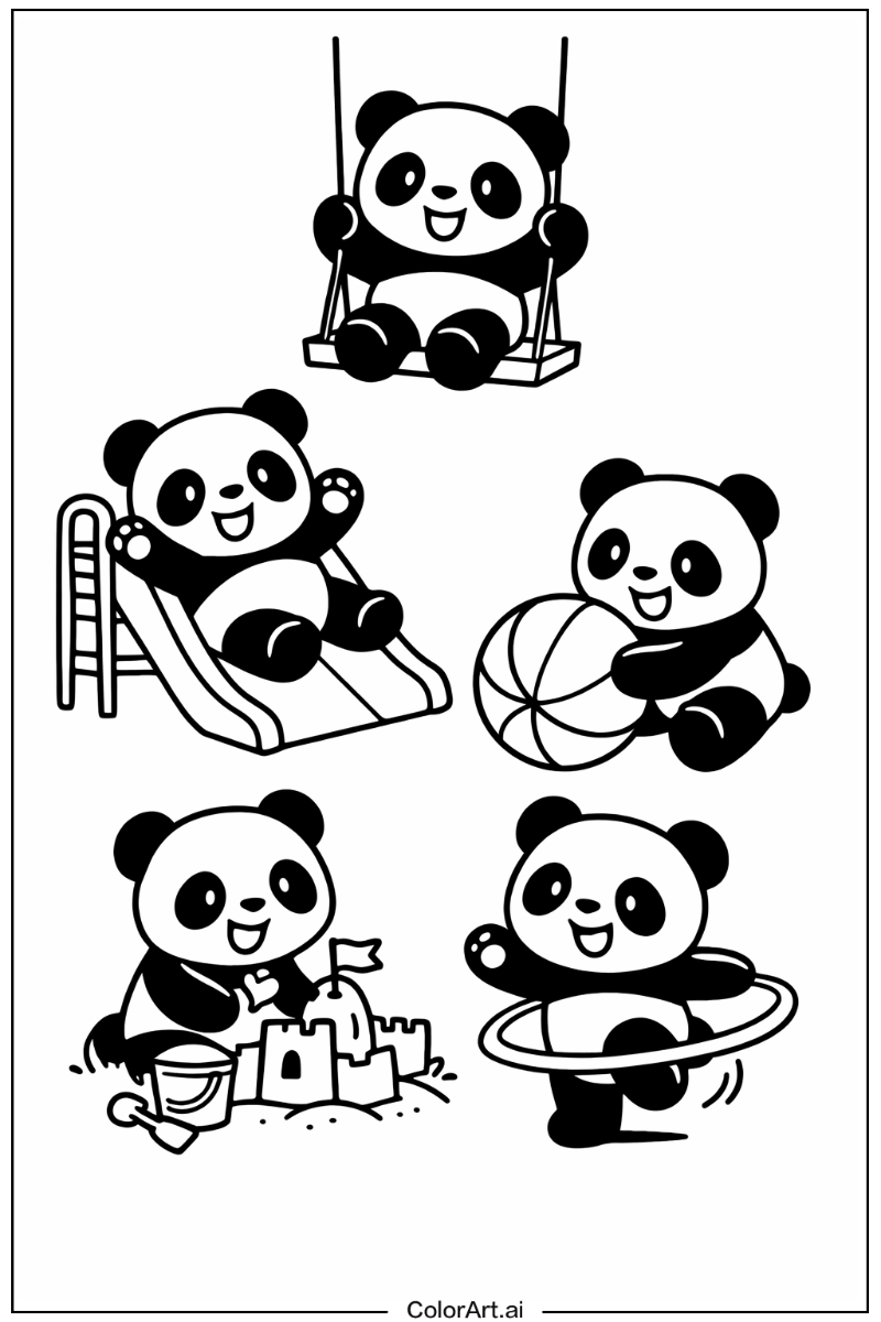 panda Having Fun 2