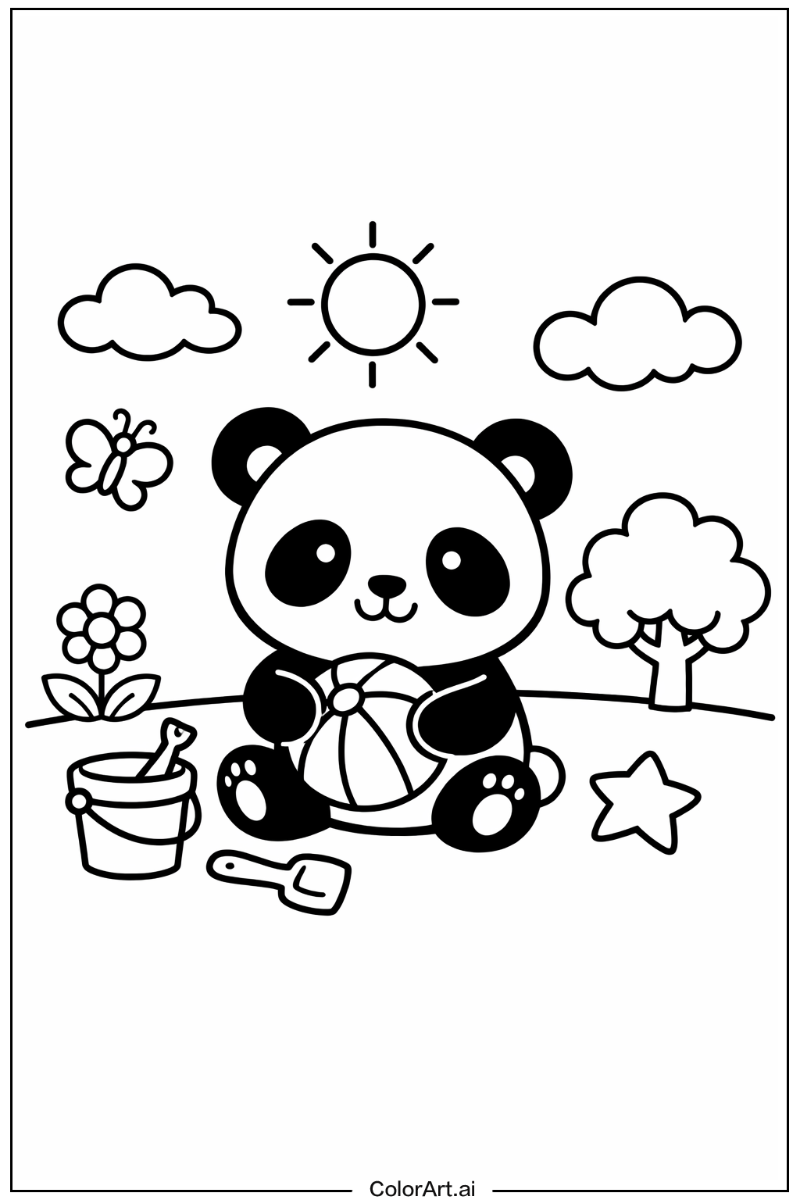panda Playing Outside 3