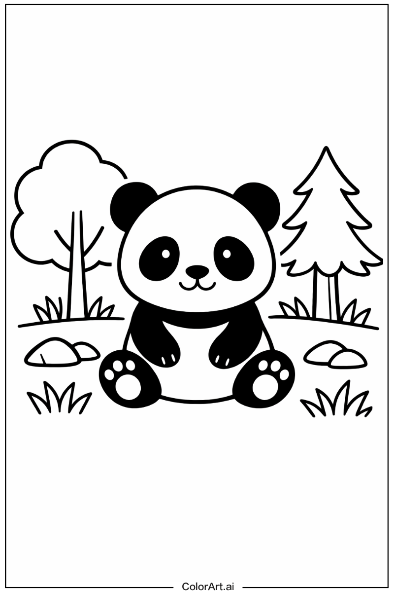 panda in Nature 3
