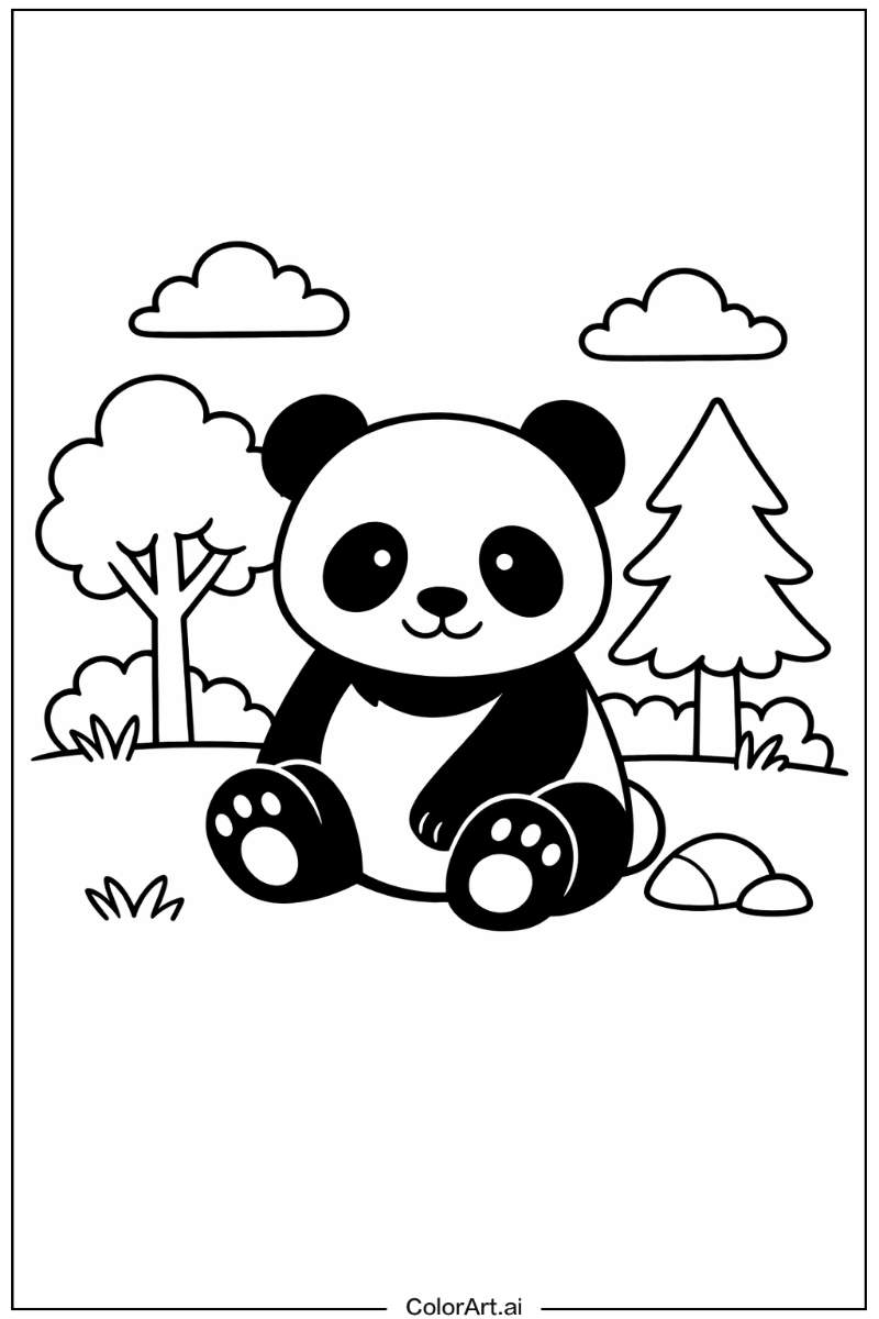 panda in Nature 4
