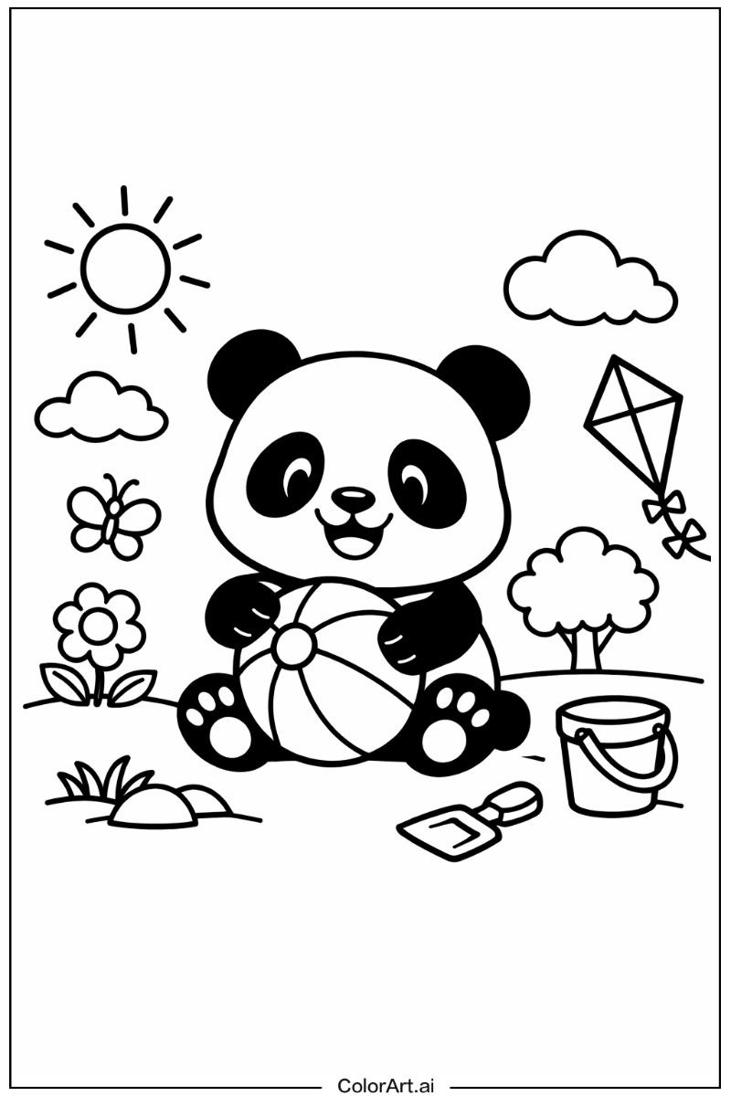 panda Playing Outside 5