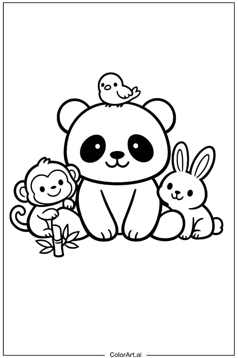 panda with Friends 5