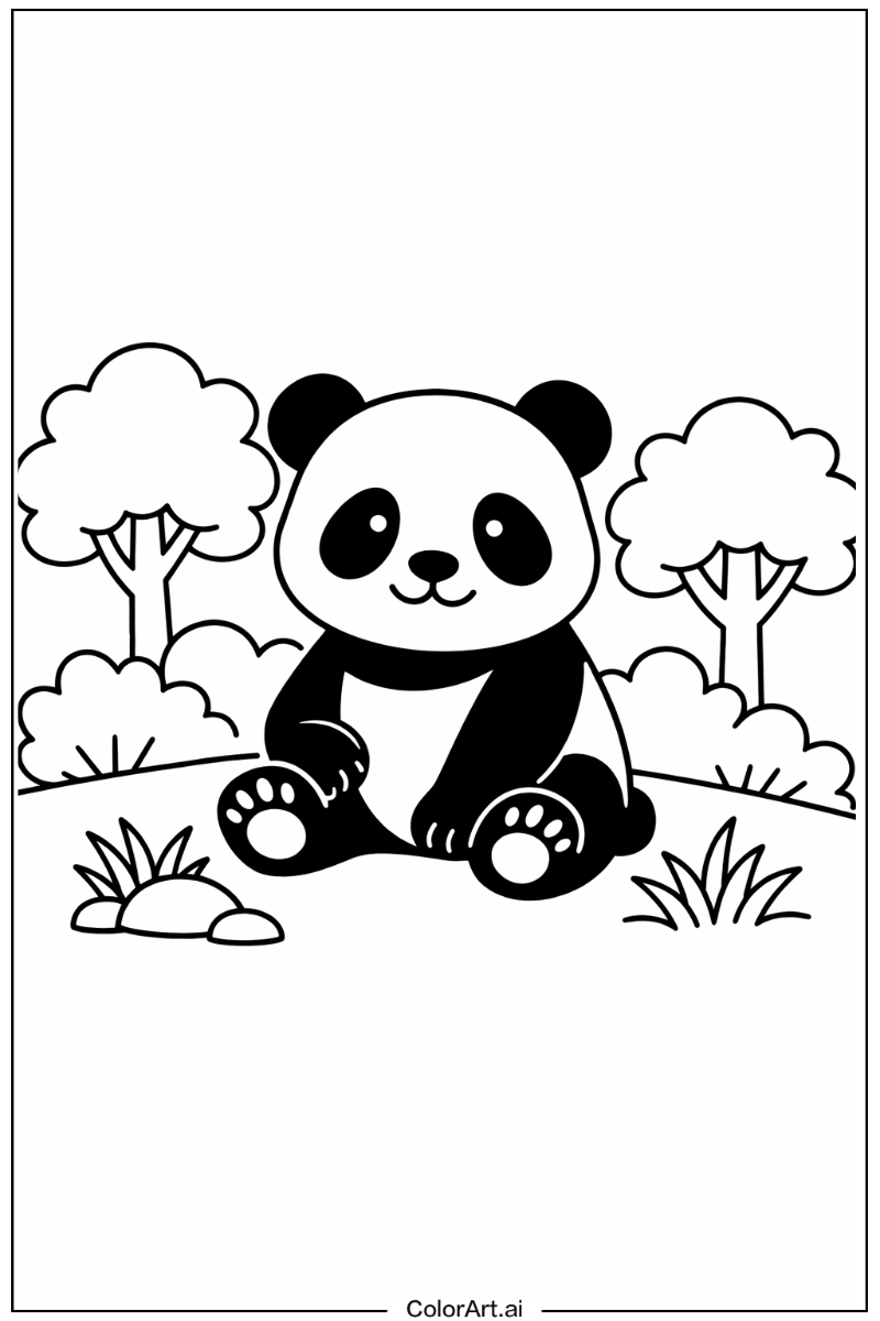 panda in Nature 5