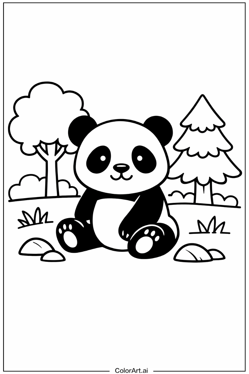 panda in Nature 6