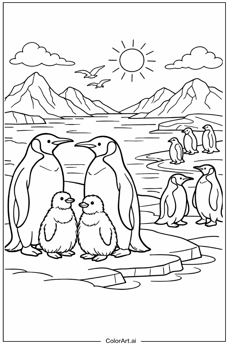 King penguin Penguin Design 2