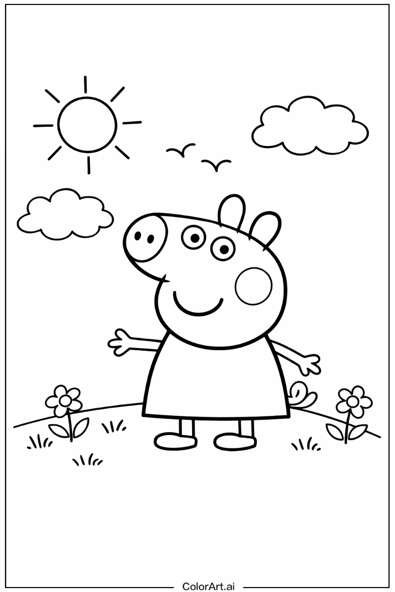 Peppa pig Under the Sun 3