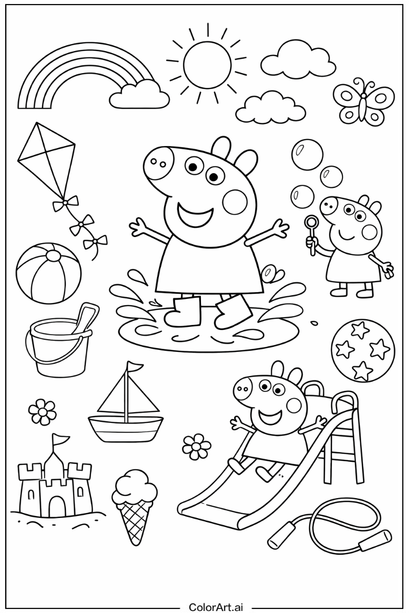 Peppa pig Having Fun 3