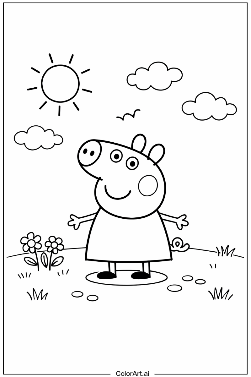 Peppa pig Under the Sun 4