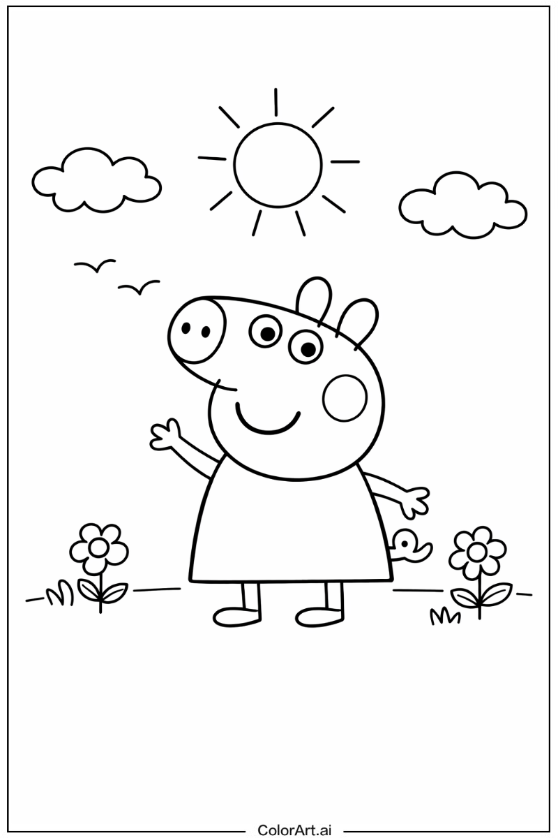 Peppa pig Under the Sun 5