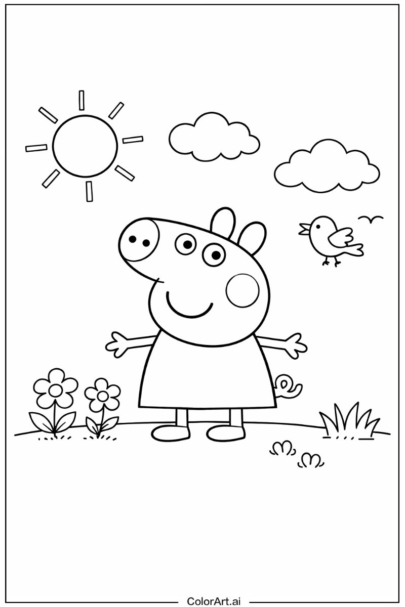 Peppa pig Under the Sun