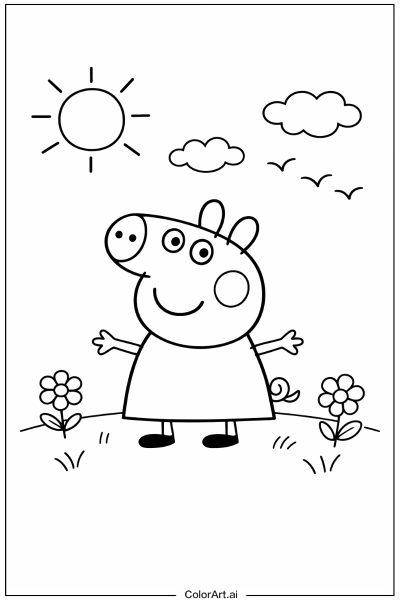 Peppa pig Under the Sun 6