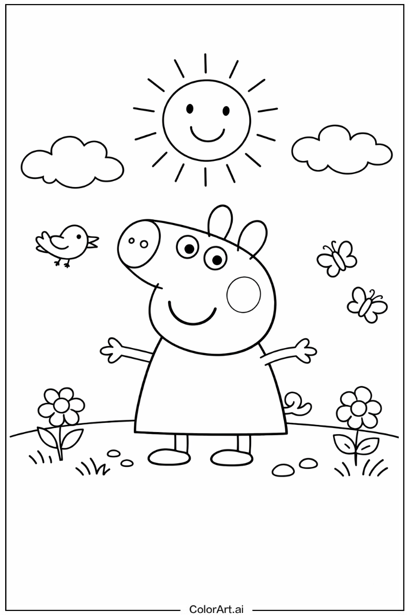 Peppa pig Under the Sun 7