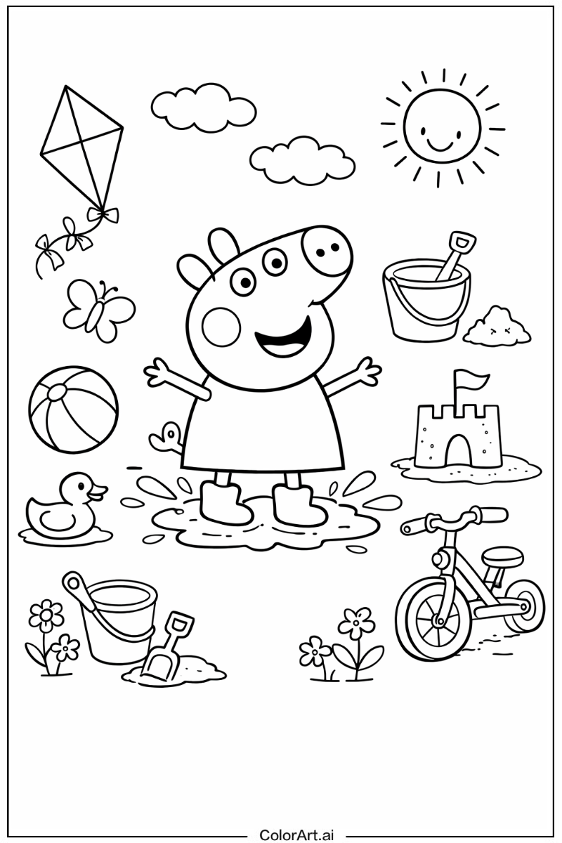 Peppa pig Having Fun 7