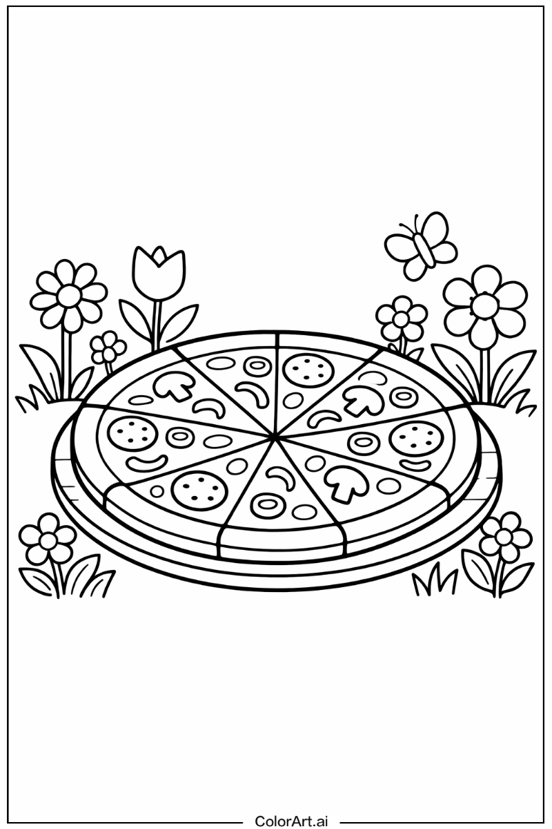 pizza in a Garden 4