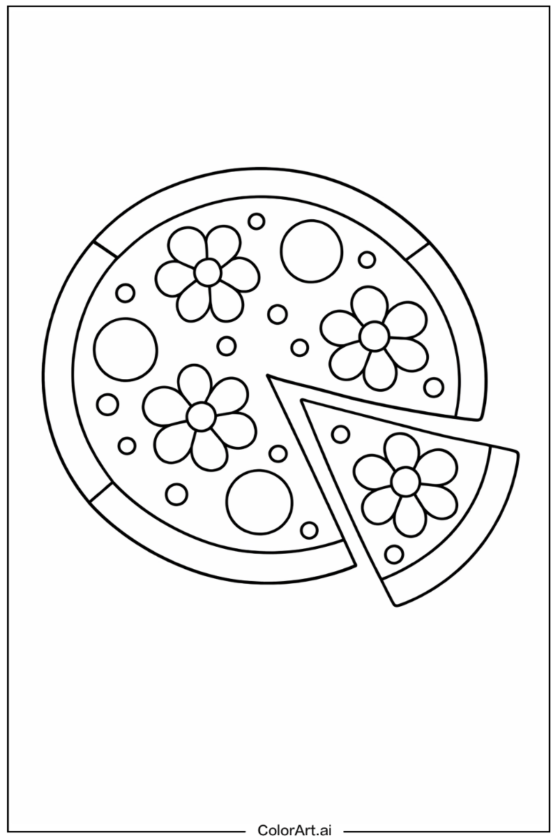 pizza with Flowers 4