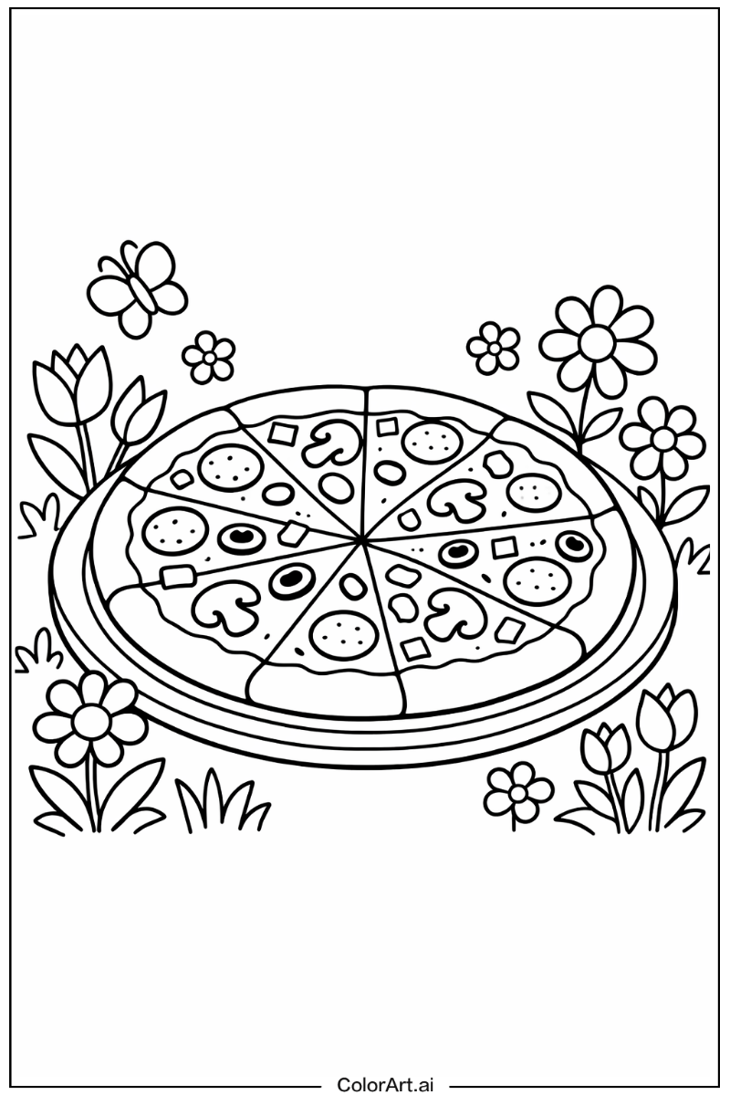 pizza in a Garden 6