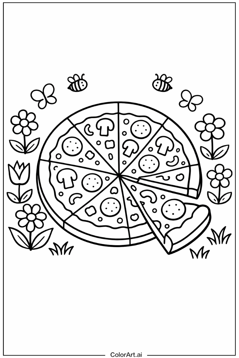 pizza in a Garden 7