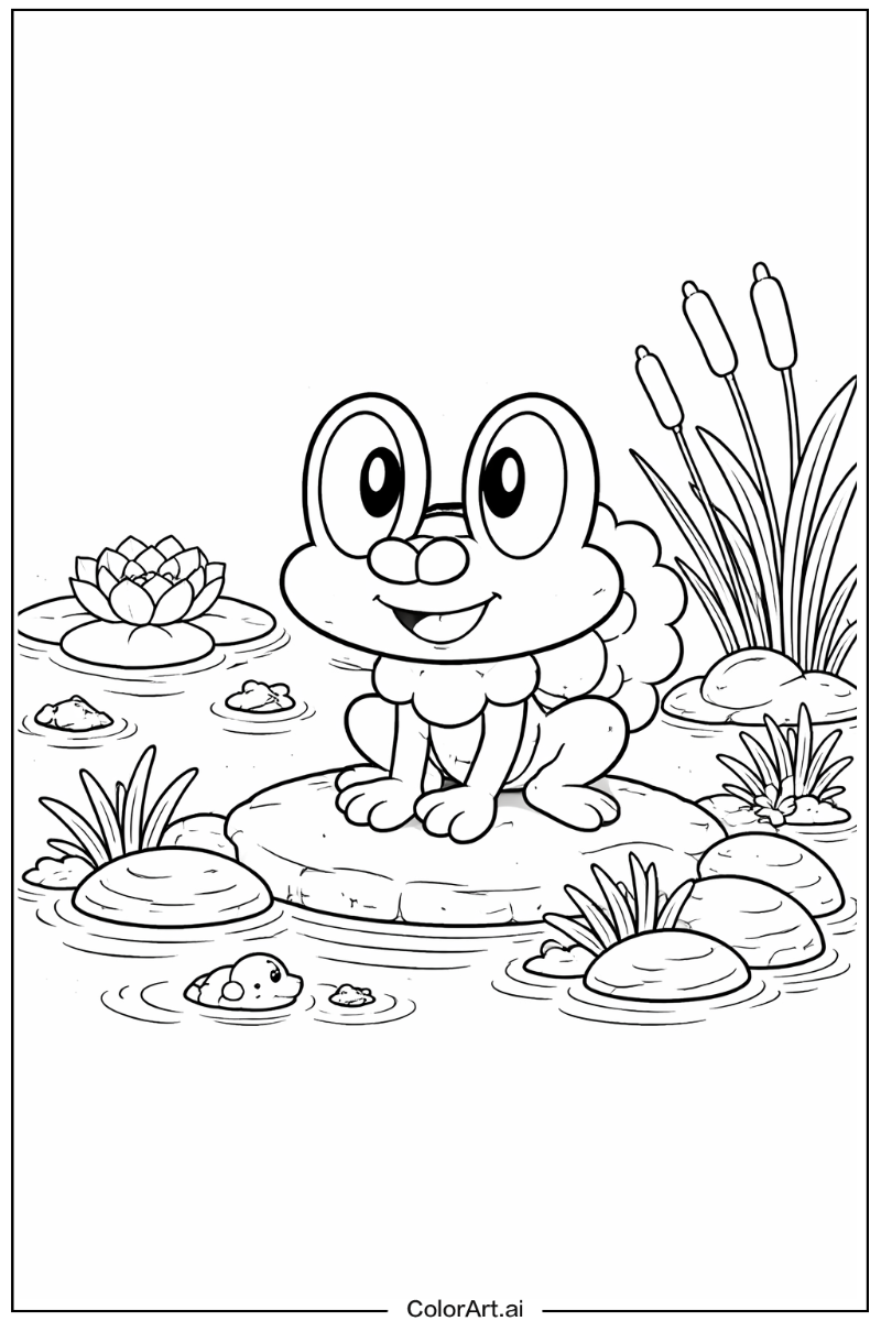 Froakie Pokemon Scene