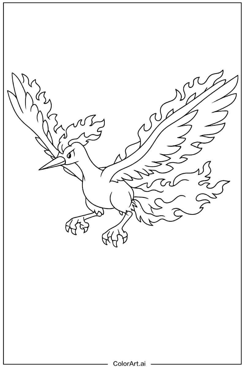 Moltres Pokemon Scene