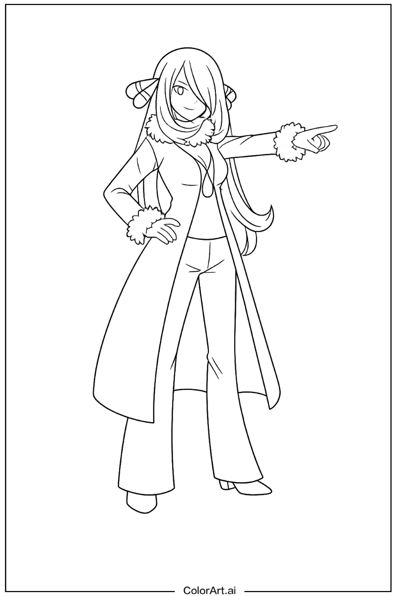 Cynthia Pokemon Design