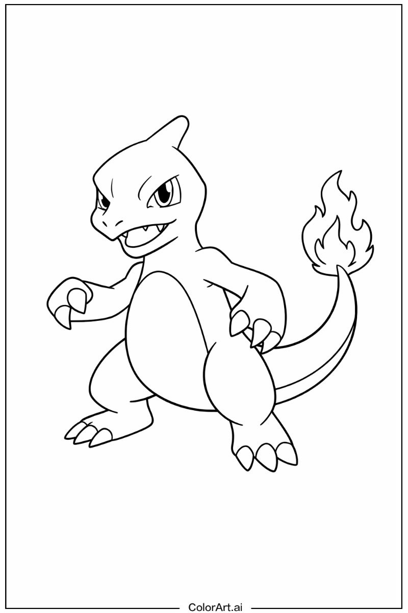 Charmeleon Pokemon Scene 2