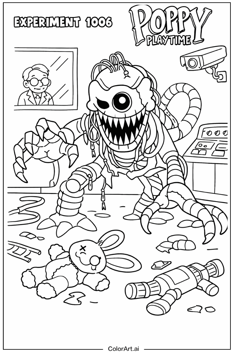 Experiment 1006 Poppy playtime Design