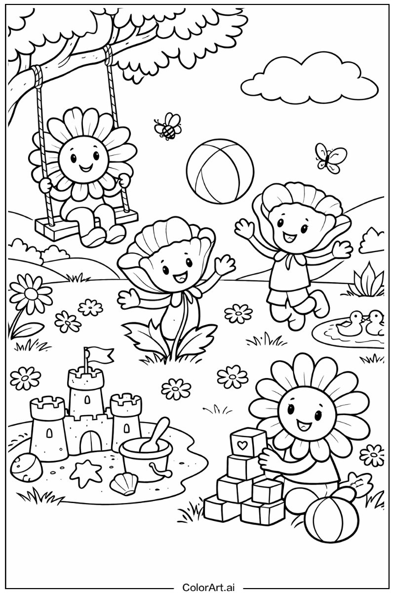 Daisy Poppy playtime Scene