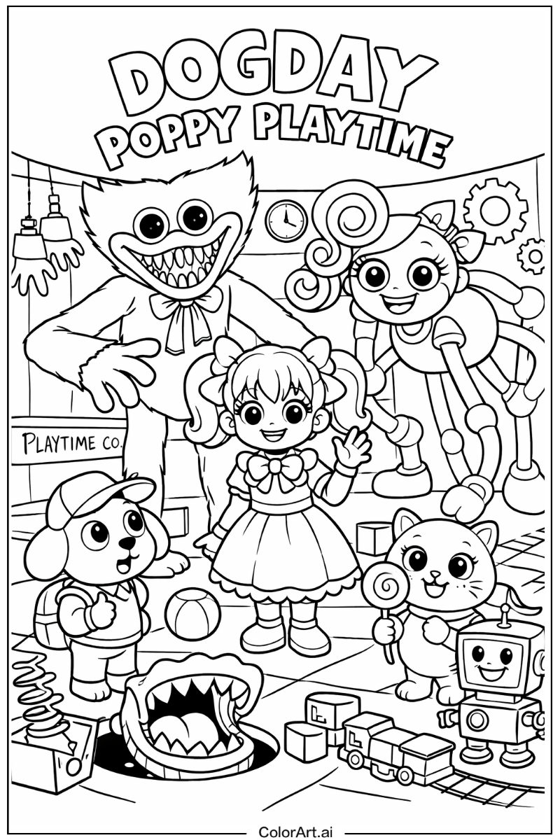 Dogday Poppy playtime Design