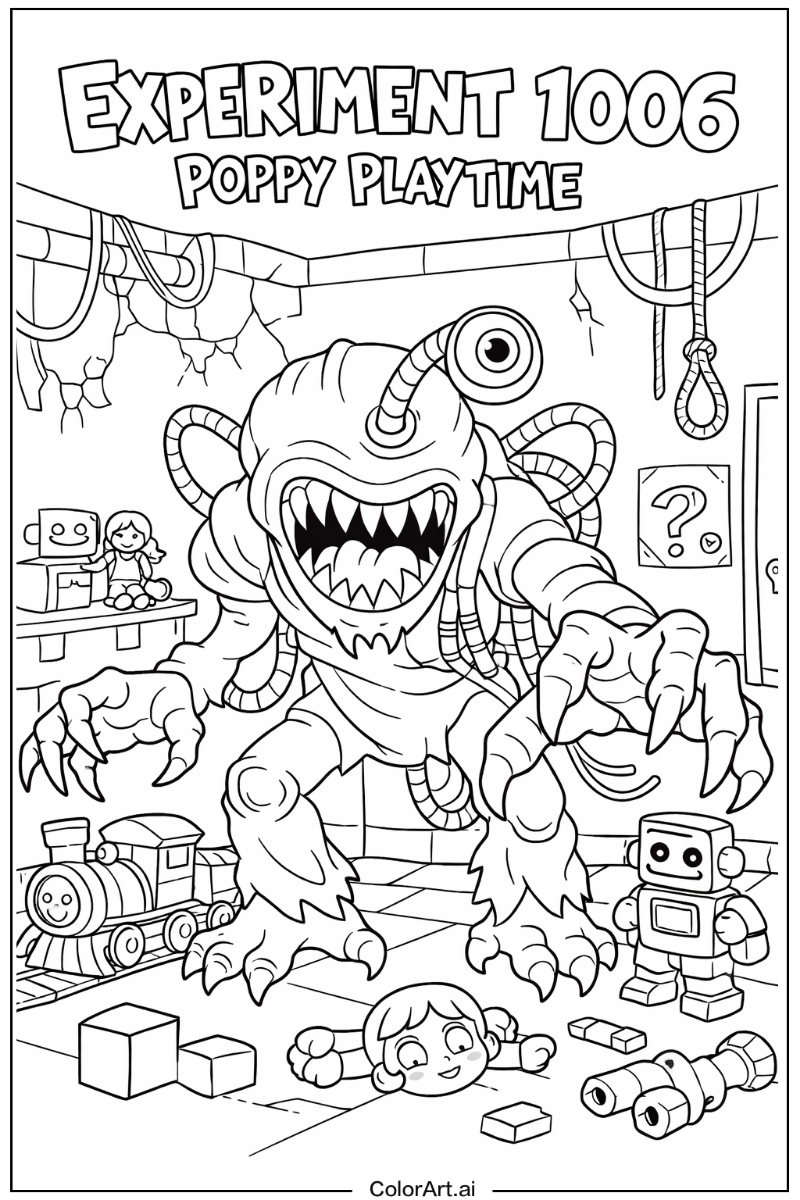 Experiment 1006 Poppy playtime Design 2