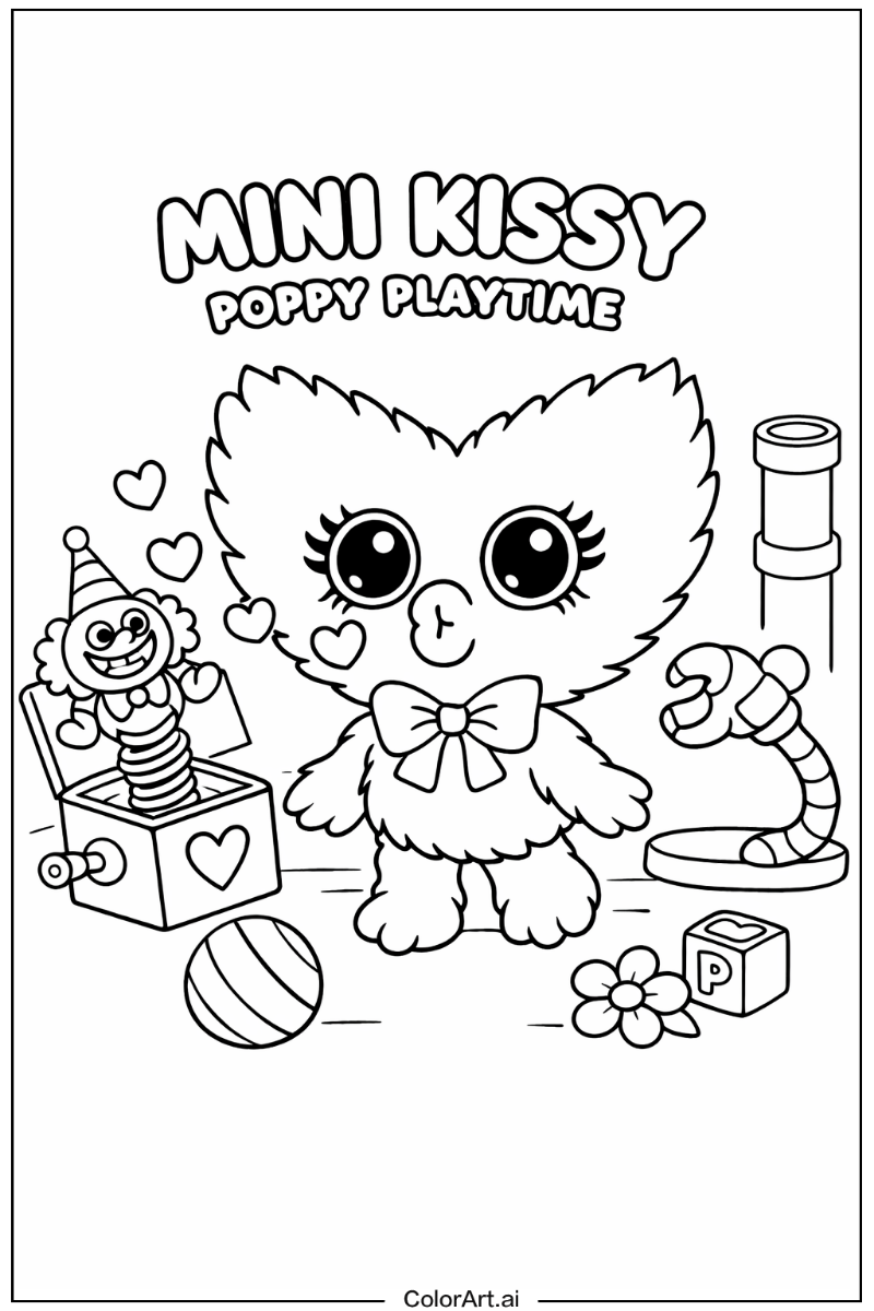Poppy playtime with Mini kissy Theme 2