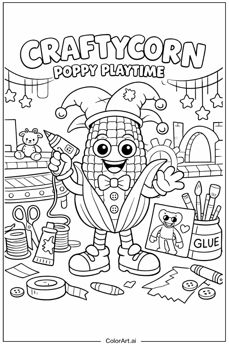 Poppy playtime with Craftycorn Theme 2