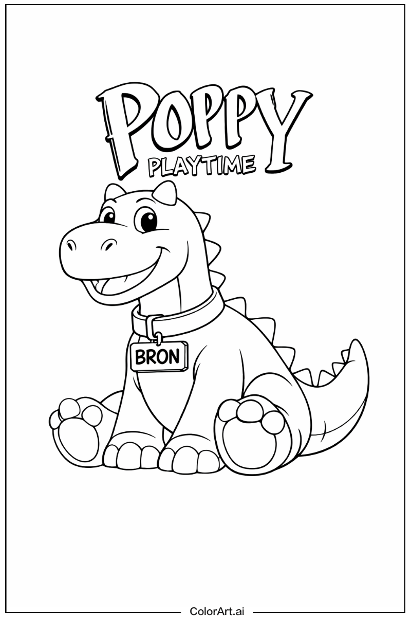 Remove background bron Poppy playtime Design 3