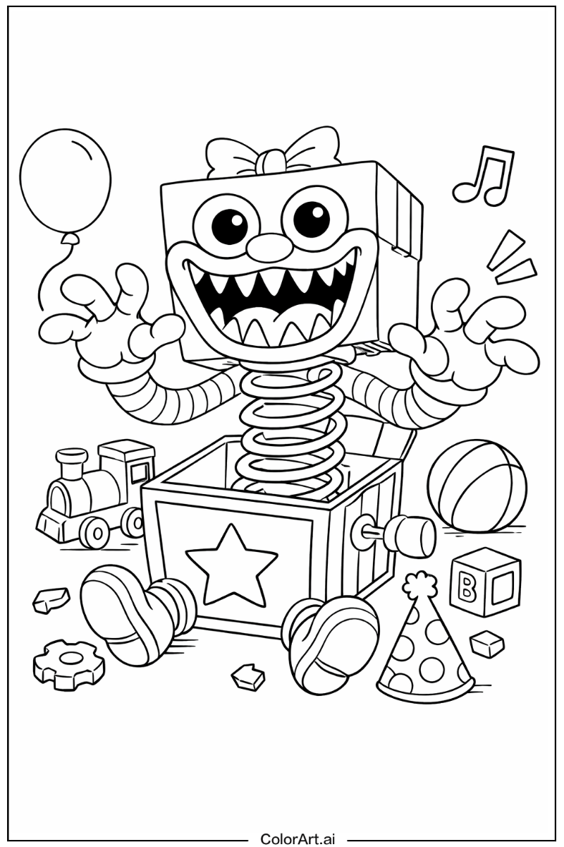 Remove background boxy boo Poppy playtime Design