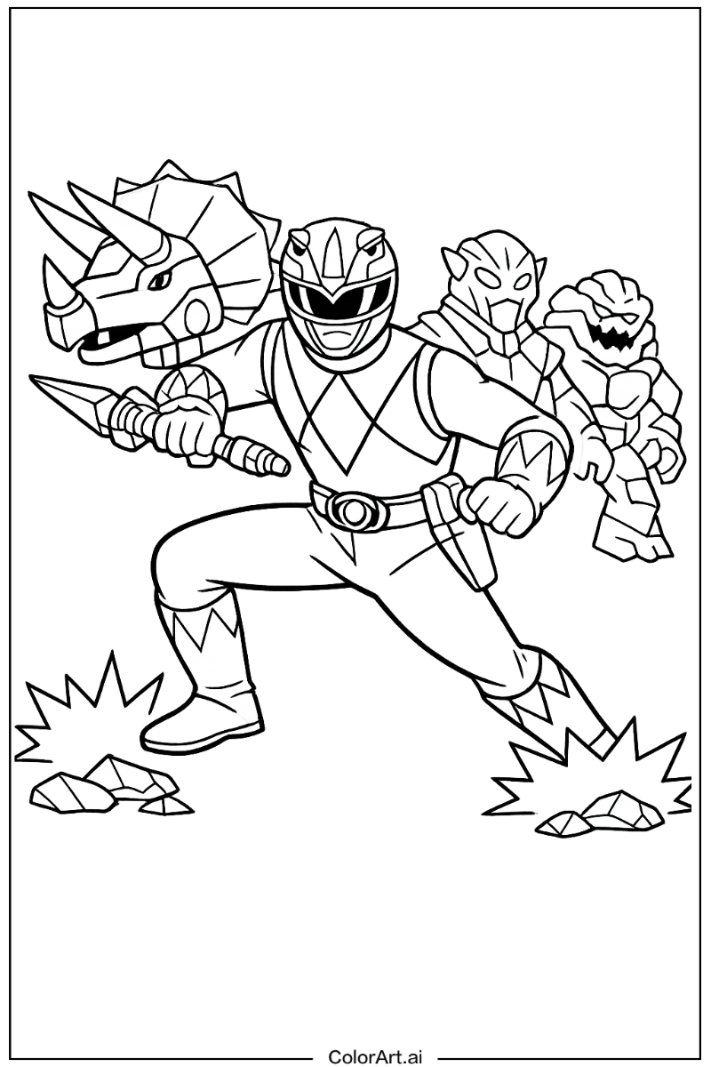 Blue ranger Power range Scene