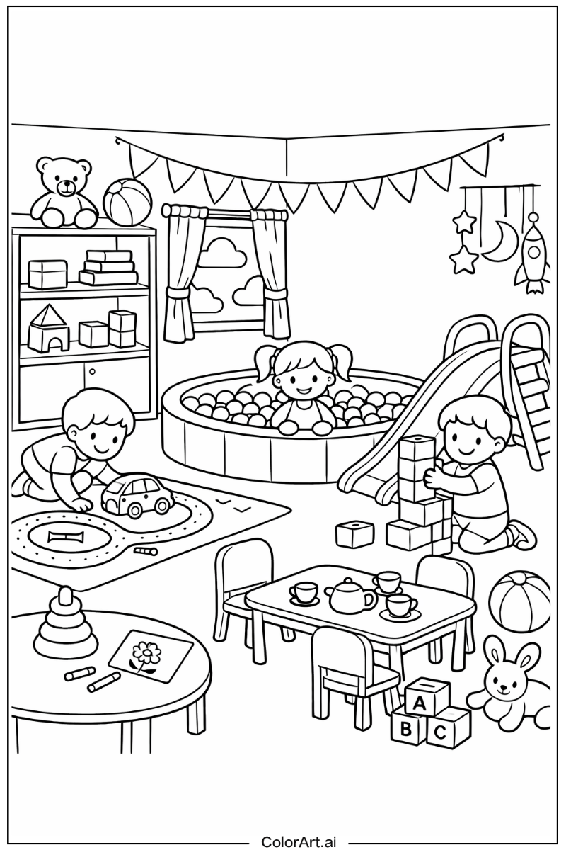 Preschool indoor play Preschool Design