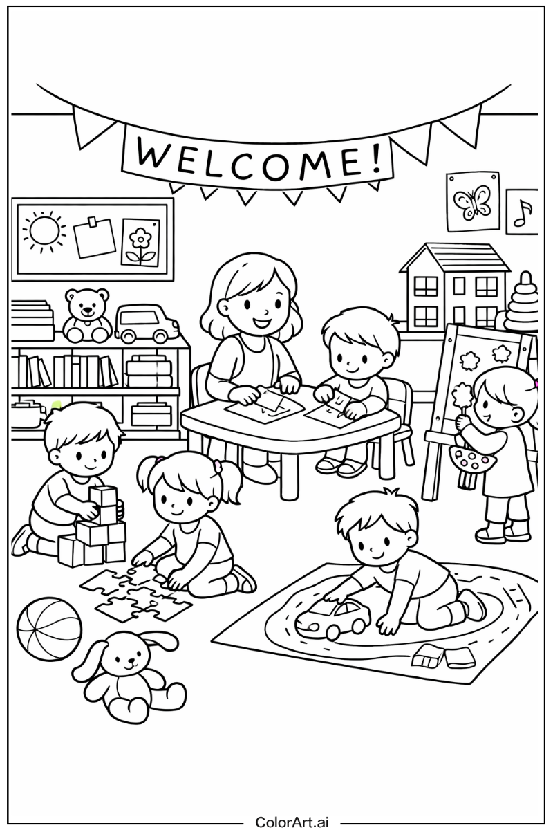 Preschool fun activity Preschool Design